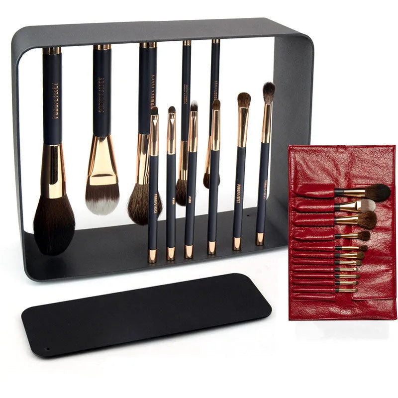 Luxury Magnet Makeup Brush Real Hair Set - Bellarte Enchanté Luxury Magnet Makeup Brush Real Hair Set